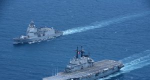 Indonesia’s First Aircraft Carrier Arrives In Indonesian Waters