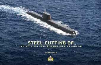 Singapore Cuts Steel For Fifth, Sixth Invincible Submarines