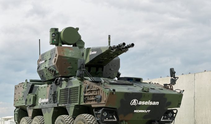 ASELSAN Demonstrate KORKUT 35 Against Drones, Moving Ground Target