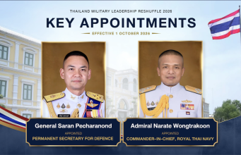 Reshuffle Of Royal Thai Armed Forces Leadership