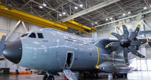 Airbus Unveils Second A400M For Kazakhstan