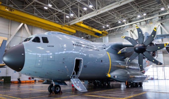 Airbus Unveils Second A400M For Kazakhstan