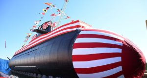 Japan Launches Shogei Submarine