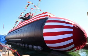 Japan Launches Shogei Submarine